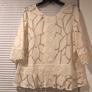 Iro lace blouse size 36